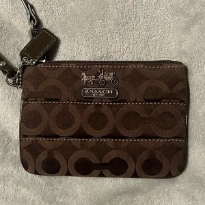 Coach wrist bag